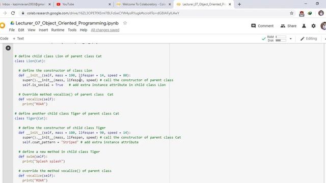 Multiple Inheritance in Python (OOP) Part 21 смотреть онлайн
