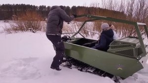 Пелец круизер 3 по снегу