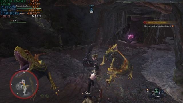 MONSTER HUNTER: WORLD - (NVIDIA 930MX 2GB | RAM 8GB | Intel® Core™ i5 7200U Processor) Gameplay смотреть онлайн