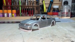 Тюнинг МОДЕЛИ ВАЗ 2110. Ребилд модели построенной 6 ЛЕТ НАЗАД