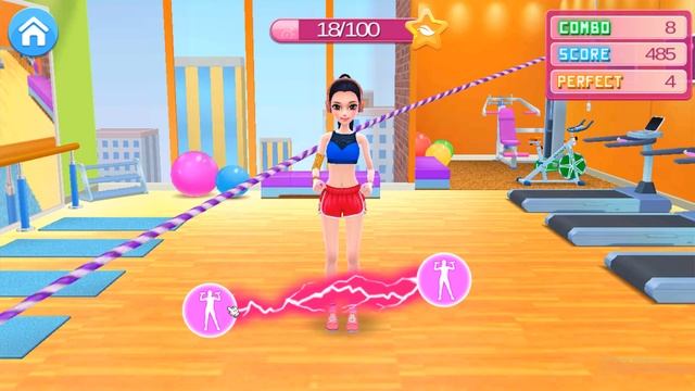 Fitness Girl - Dance & Play | Princess Workout and Makeup Girls Games by Coco Play смотреть онлайн