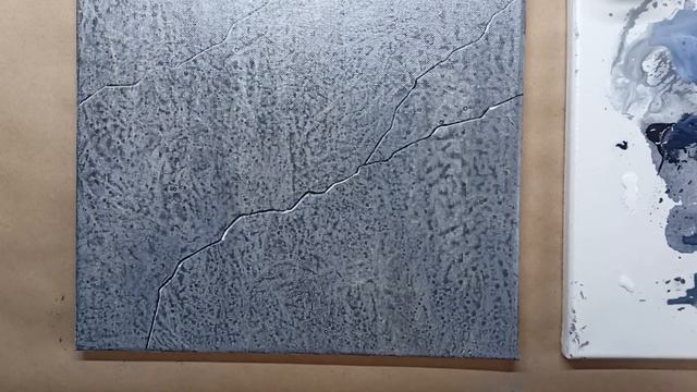 Показываю как сделать фактуру рыхлого камня своими руками. смотреть онлайн