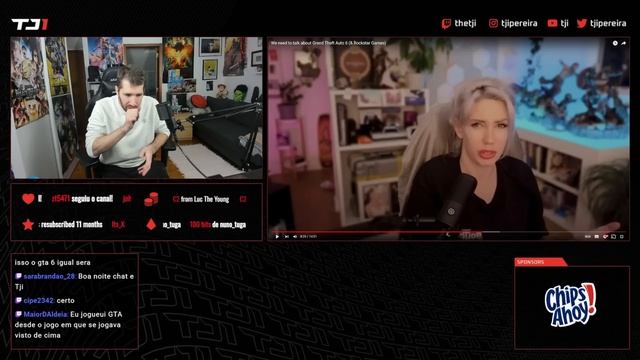 TJI REAGE A "TEMOS DE FALAR SOBRE O GTA VI" смотреть онлайн