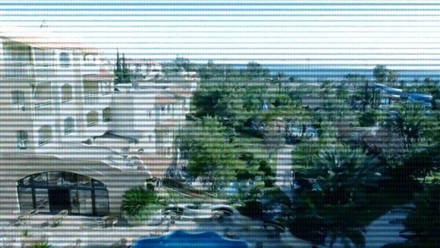 Limak Arcadia Golf Resort. Отель 5* в Турции город Белек. Номер, вид из окна на море, ночные виды. смотреть онлайн