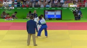 Первое золото России на Олимпиаде в РИО 2016 - Беслан Мудранов (Дзюдо)