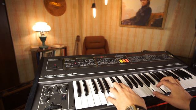 ELEKTRONIKA EM 25 - Vintage Analog String synthesizer USSR Soviet 106 смотреть онлайн