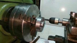 Сверлильное приспособление для токарного станка. Испытание фрезеровкой.