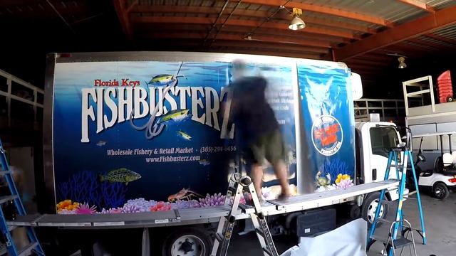 Key West Commercial Box Truck Vehicle Wrap смотреть онлайн
