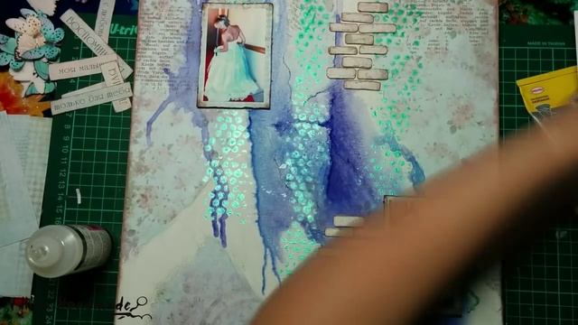 Mixed Media Canvas /Микс медиа / Скрапбукинг смотреть онлайн