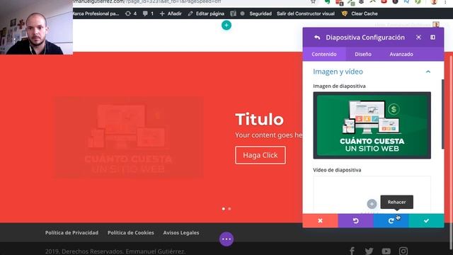 Slider (Carrusel) DIVI: Cómo Hacer un Deslizador de Ancho o Pantalla Completa en tema Divi Wordpres смотреть онлайн