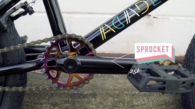 ACADEMY INSPIRE 16" COMPLETE BIKE - GLOSS BLACK / RAINBOW смотреть онлайн