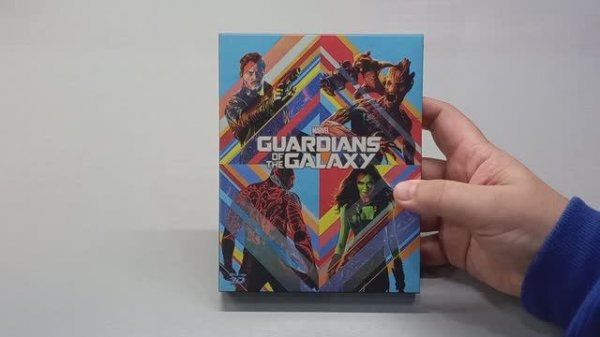 СТРАЖИ ГАЛАКТИКИ - GUARDIAN OF THE GALAXY - 2014 - STEELBOOK - MARVEL - BLUFANS - NOVA MEDIA