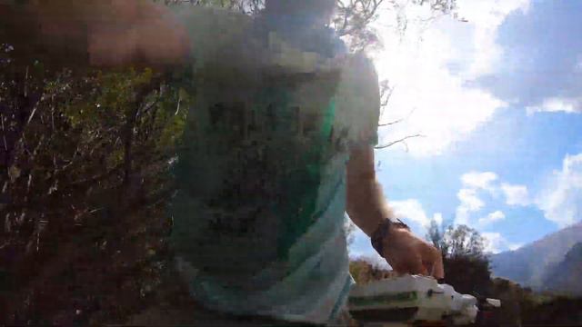 Утопил квадрокоптер на водопаде Медвежий/ FPV flight on Bear waterfall смотреть онлайн