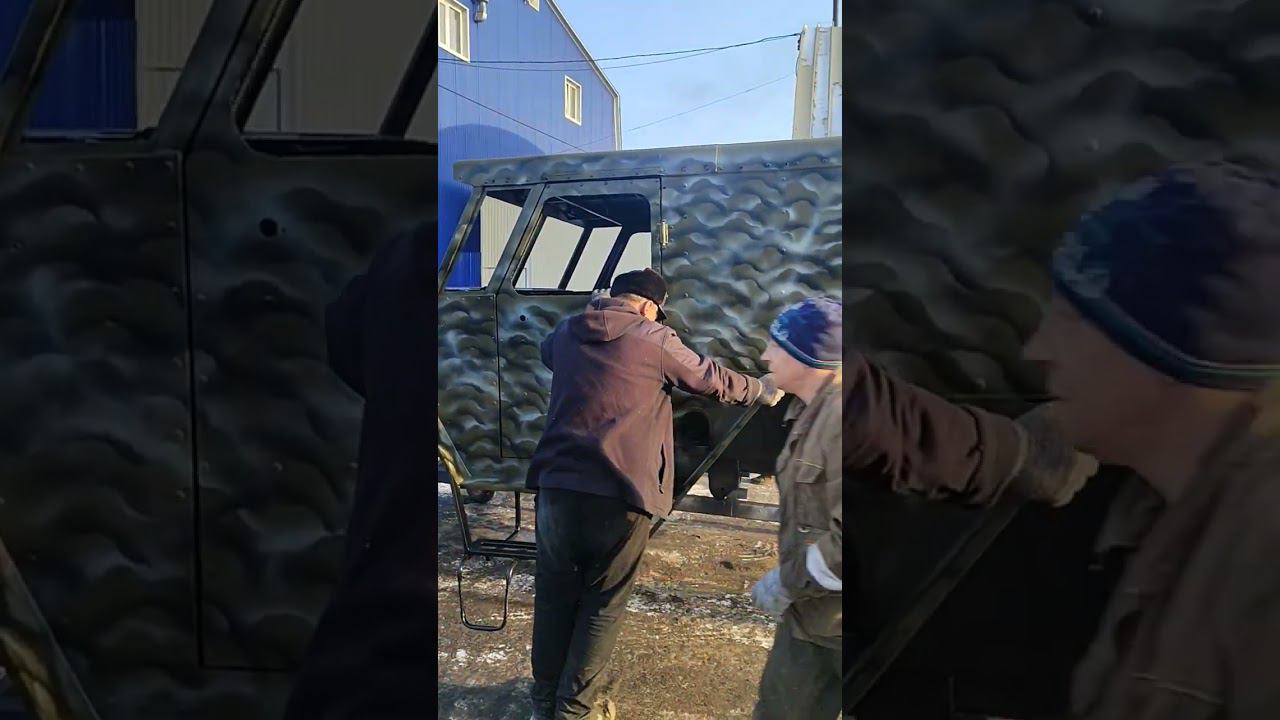 вездеход для якутии готов к этапу сборки после покраски смотреть онлайн