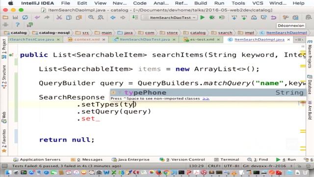 Construire une API de search robuste avec Java et Elastic search en 30min - WEB2DAY 2016 смотреть онлайн