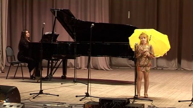 Осень. Чёрный кот. Исполняет ученица ДШИ №2 города Курска Евдокимова Арина смотреть онлайн