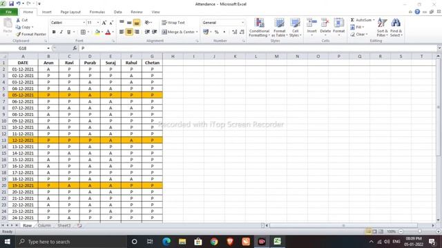 How to Highlight Sunday Dates in Excel full Raw & Column. смотреть онлайн