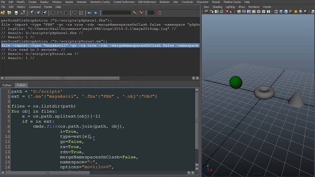 Python 2.7 скриптинг в MAYA - Урок 9 из 12 смотреть онлайн