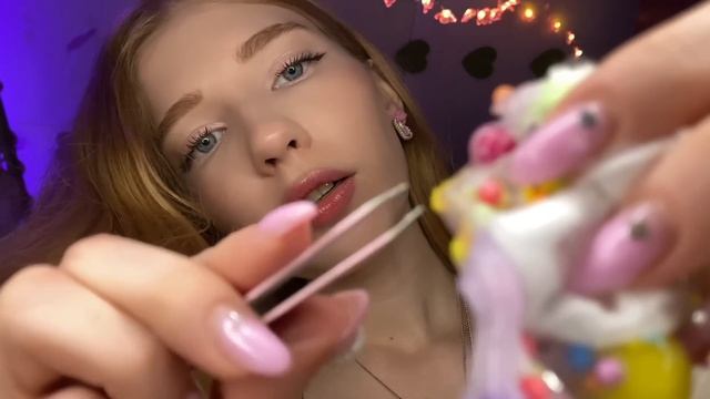 АСМР ДЛЯ СНА ?? ЧИСТКА УШЕК(липкие звуки,мурашки) ?ASMR EAR CLEANING