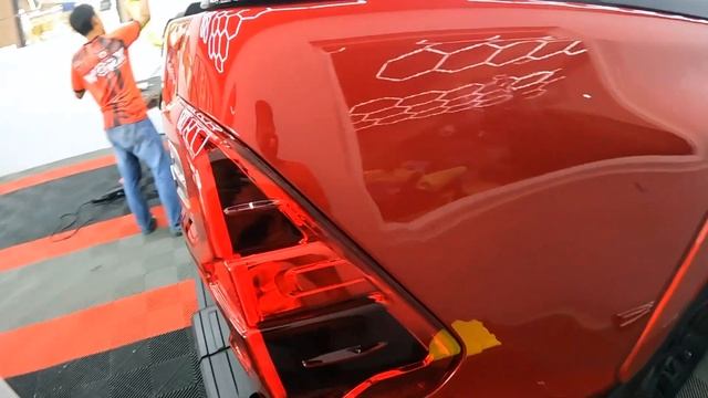 NanoCeramic Coating on Toyota Hilux GR by Nanoworx Car Care in Tarlac City смотреть онлайн