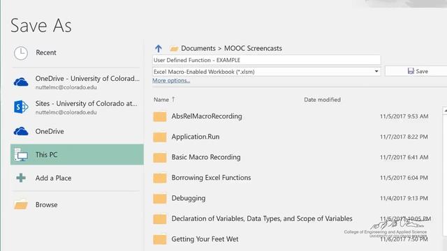 User-Defined Functions as Excel Add-ins смотреть онлайн