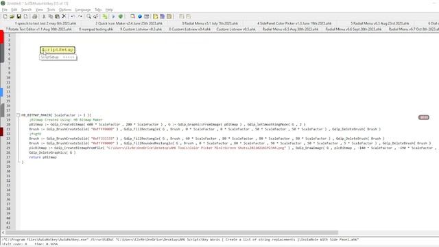 Scripts I Wrote Using AutoHotkey - 3. HB Bitmap Maker смотреть онлайн