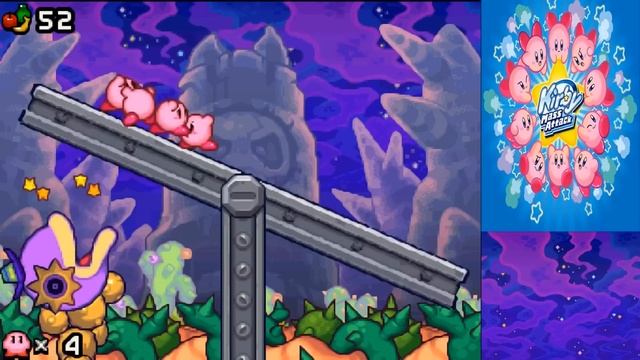Kirby Mass Attack - All Bosses смотреть онлайн