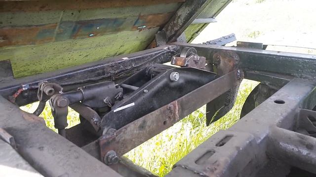 Обзор на мотороллер Муравей,самосвал с механизмом подъёма. смотреть онлайн