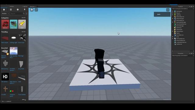 How to make an animated moving dummy in Roblox Studio смотреть онлайн
