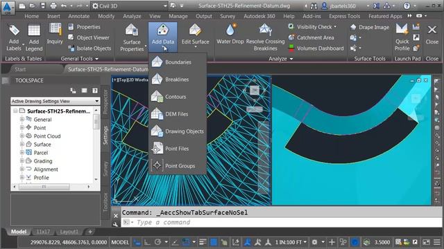 Finding & patching holes in a Civil 3D surface model смотреть онлайн