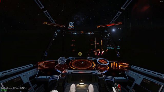 Elite Dangerous - В конце можно увидеть корабль в супер круизе смотреть онлайн