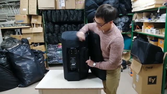 Обзор чехла с дном на колонку Electro Voice ZLX12P смотреть онлайн