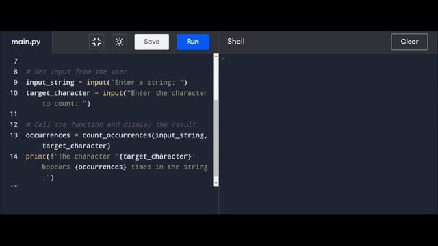 Python Interview : Count Occurrences of a Specific Character in a String | codewithbv @codewithbv смотреть онлайн