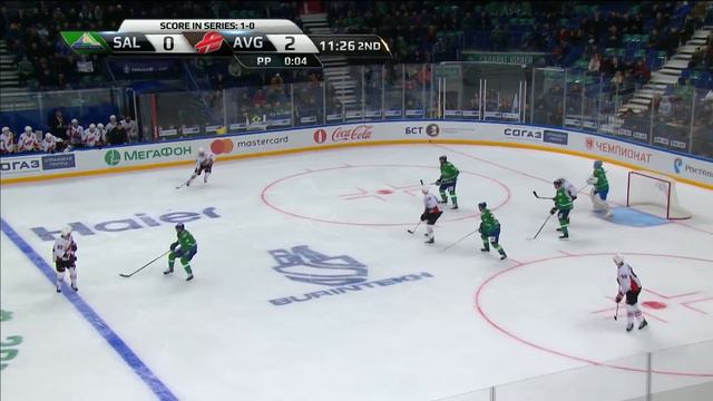 Хет-трик Петерссона в ворота "Салавата Юлаева" смотреть онлайн