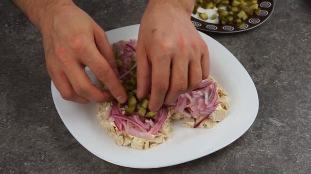 Салат признание / сюрприз на день влюбленных смотреть онлайн