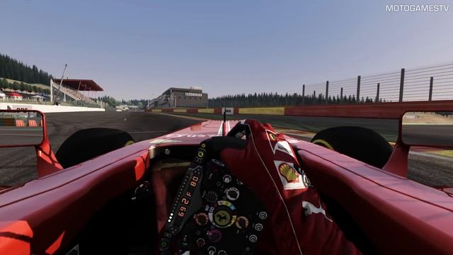 Assetto Corsa - Ferrari F138 at Spa Francorchamps Gameplay смотреть онлайн