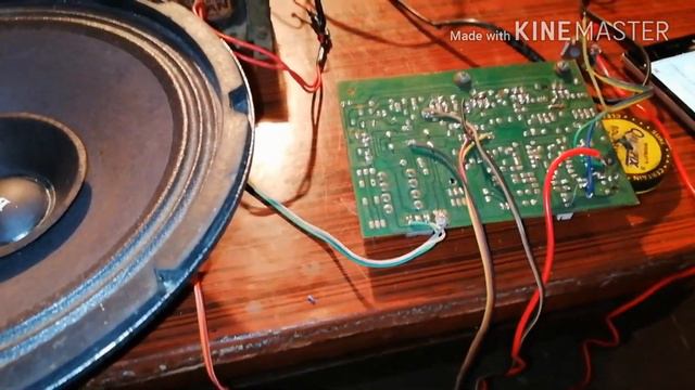 Tda 2050 Hometheater | Sound test with 8 inch 100w speaker | Electronic |Amplifier Connection смотреть онлайн