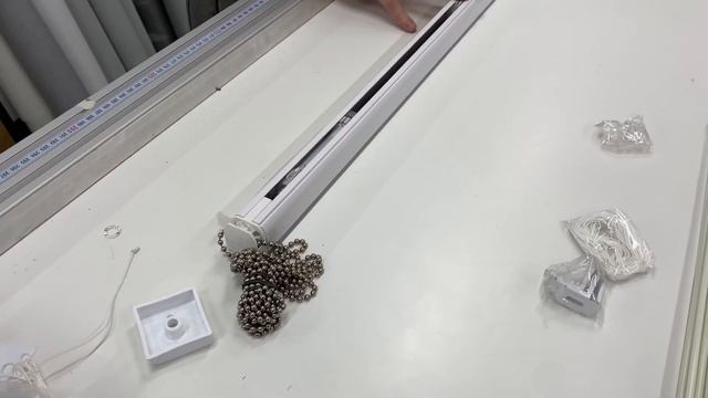 РК-С. Карниз для римской шторы смотреть онлайн