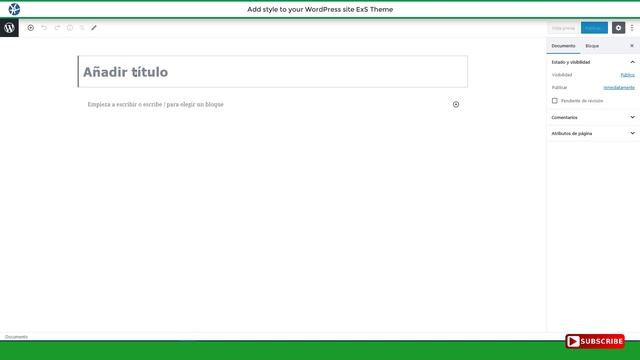 Theme Wordpress ExS By exstheme Nuevo Carga Rapida Página Web смотреть онлайн