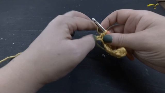 Двусторонний узор столбиками без накида за передние стенки/Вязание для начинающих