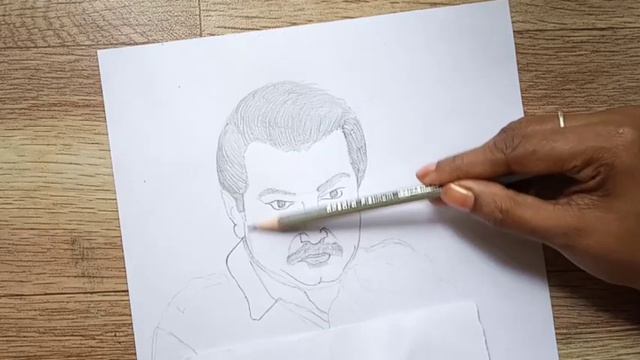 Pencil sketch- Methagu Velupillai Prabhakaran смотреть онлайн