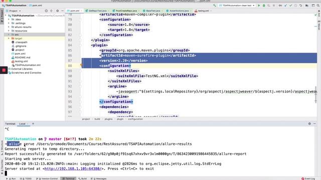 How to Configure Allure Report to Rest Assured API Automation Project | Rest Assured For Beginners смотреть онлайн