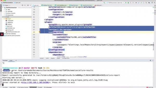How to Configure Allure Report to Rest Assured API Automation Project | Rest Assured For Beginners