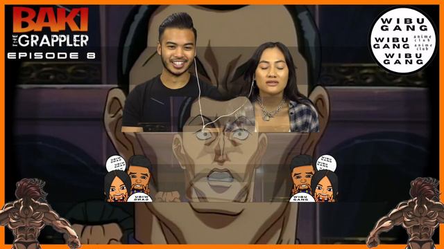 BAKI THE GRAPPLER EP. 8 "YUJIRO THE OGRE HIMSELF APPEARS!" LIVE REACTION смотреть онлайн
