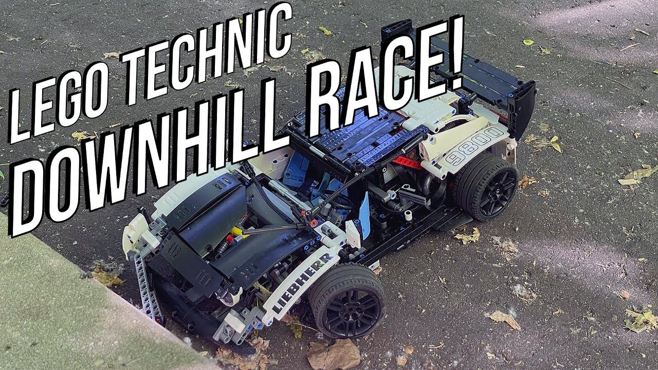 LEGO Technic - Downhill Race! 4K смотреть онлайн