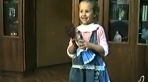 Лена Третьякова в детстве