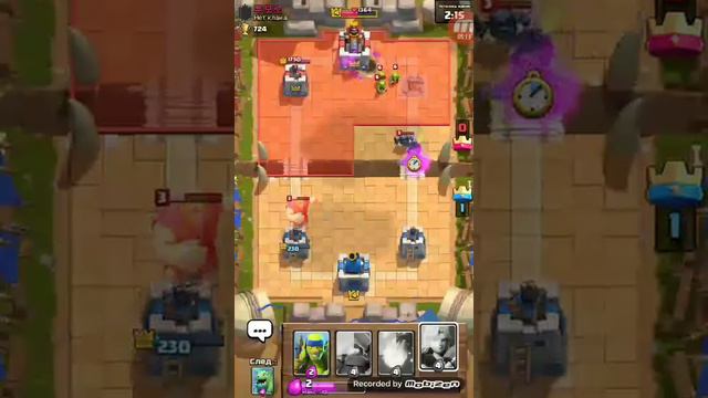 Clash Royale #5 блин видео прервалось . Пытался дойти до 3 арены