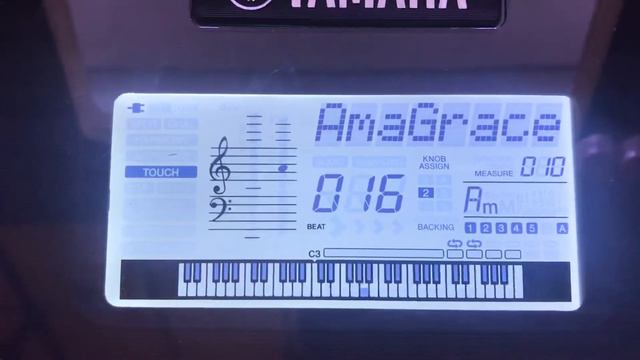 Yamaha PSR E463: Amazing Grace смотреть онлайн