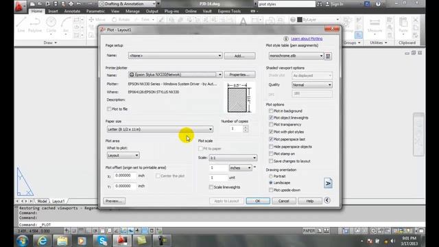 AutoCAD II 28-25 Viewing Plot Style Effects On Screen смотреть онлайн