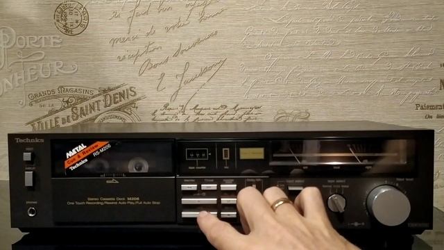 Кассетная дека Technics RS-M206 смотреть онлайн